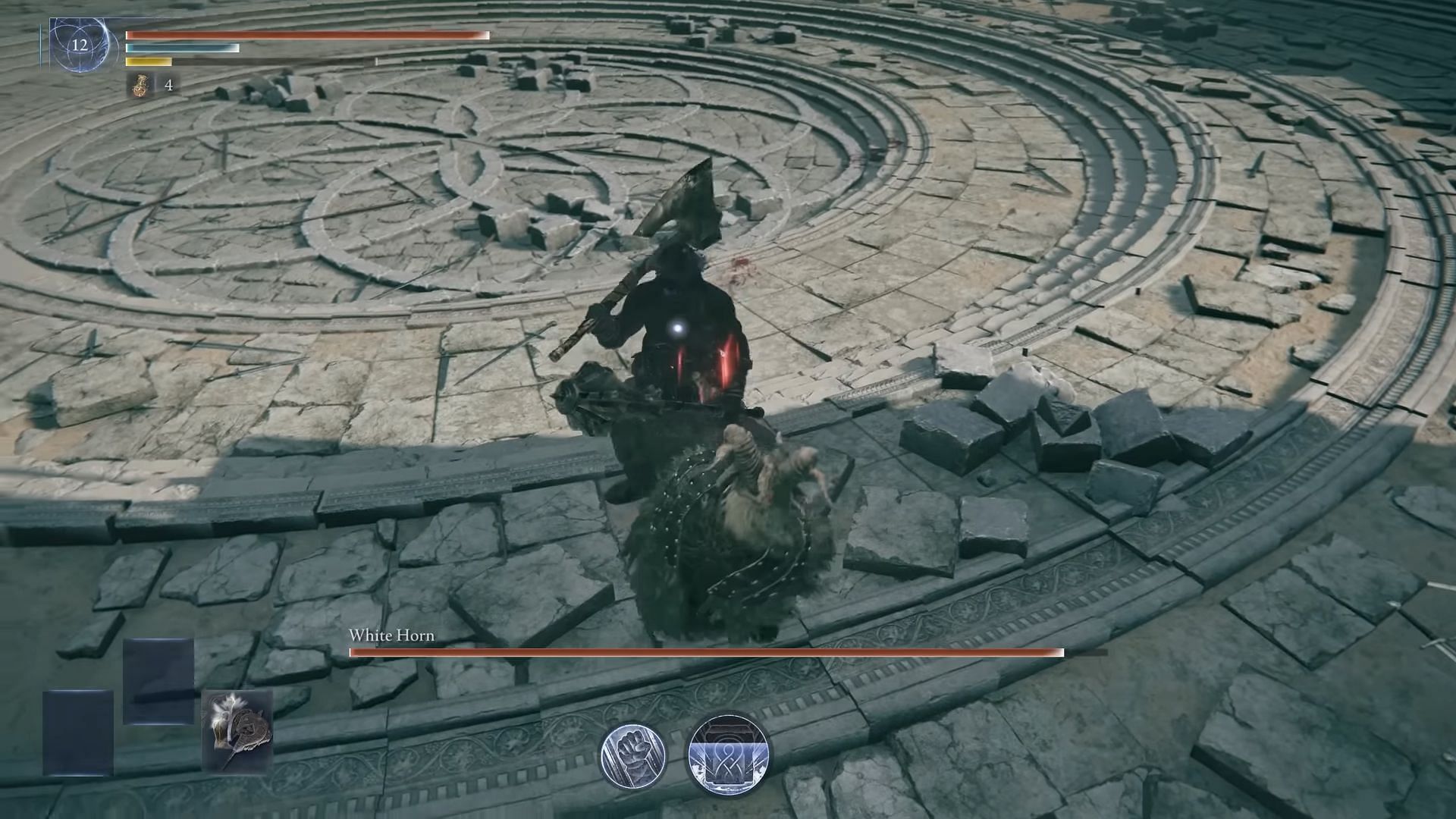 White Horn in Elden Ring Nightreign (Image via FromSoftware)